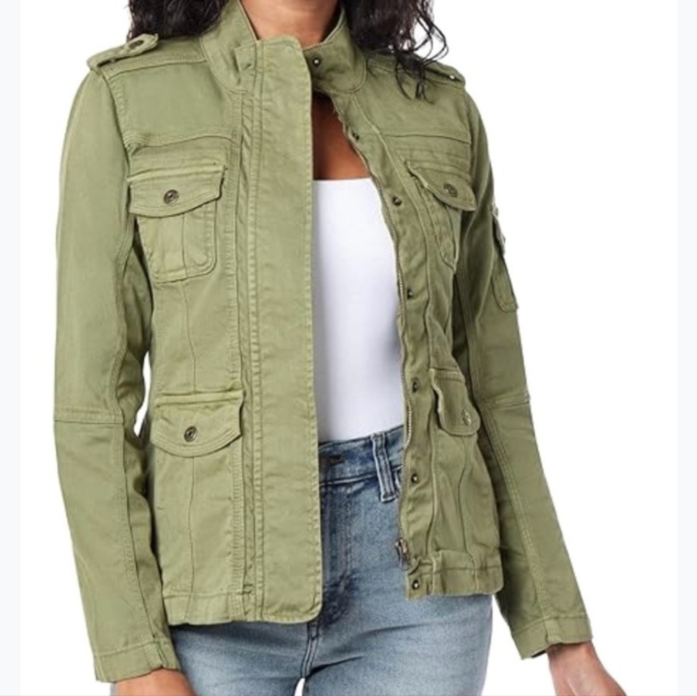 Kensie Jean Olive Green Jacket - NWOT